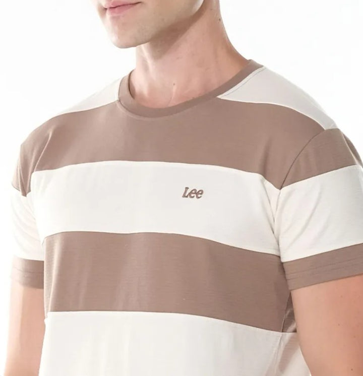 MENS' CUT AND SEW LOGO TEE