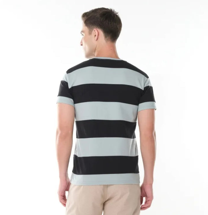 MENS' CUT AND SEW LOGO TEE