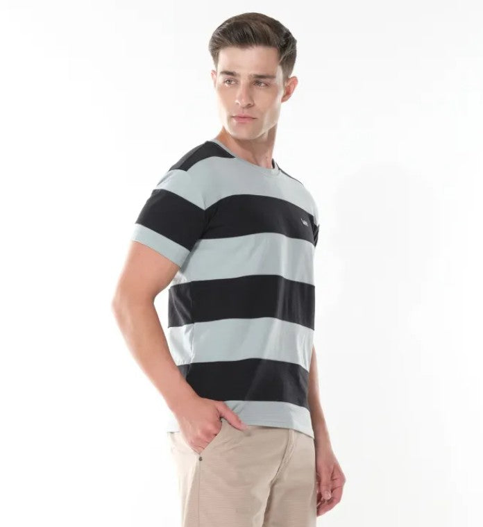 MENS' CUT AND SEW LOGO TEE