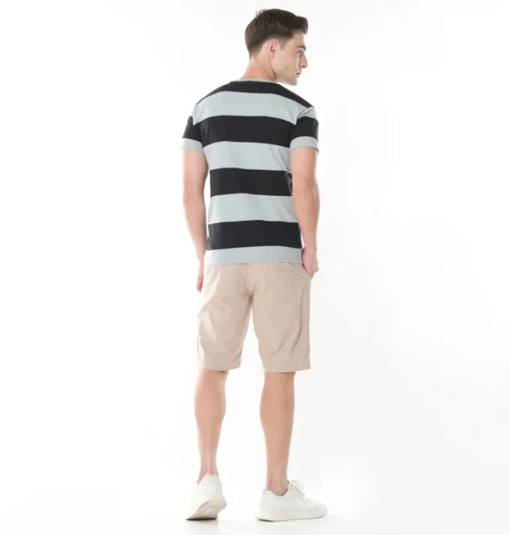 MENS' CUT AND SEW LOGO TEE