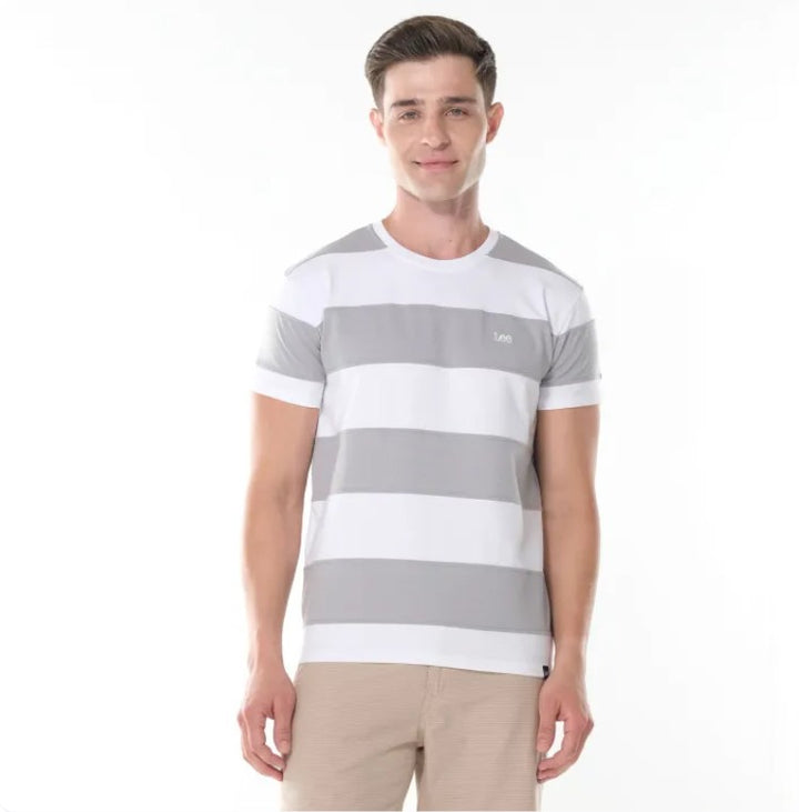 MENS' CUT AND SEW LOGO TEE