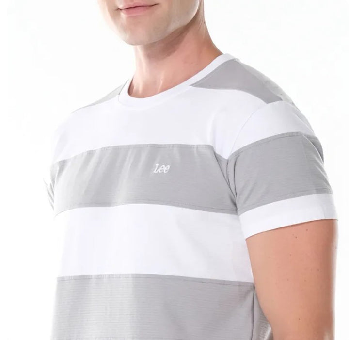 MENS' CUT AND SEW LOGO TEE