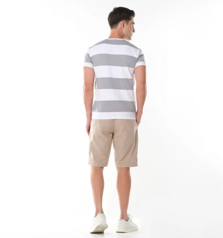 MENS' CUT AND SEW LOGO TEE