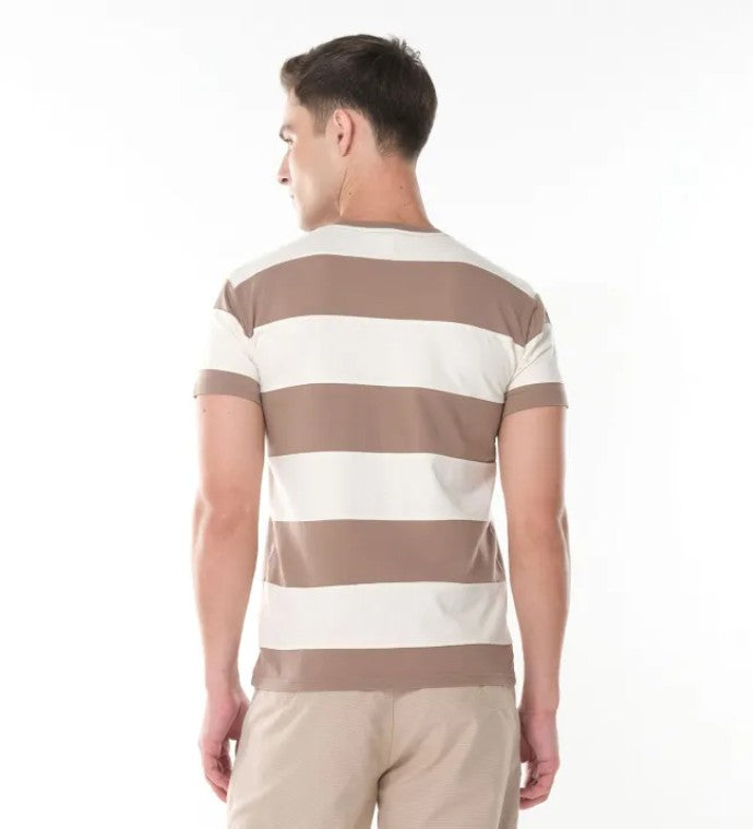 MENS' CUT AND SEW LOGO TEE