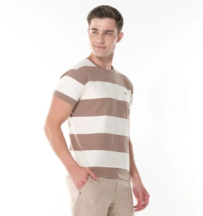 MENS' CUT AND SEW LOGO TEE