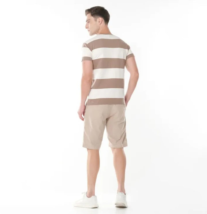 MENS' CUT AND SEW LOGO TEE