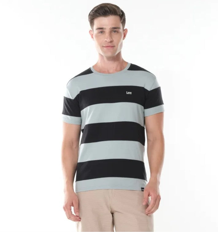 MENS' CUT AND SEW LOGO TEE