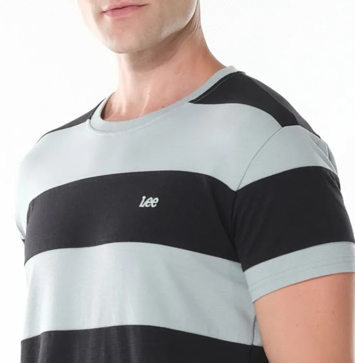 MENS' CUT AND SEW LOGO TEE