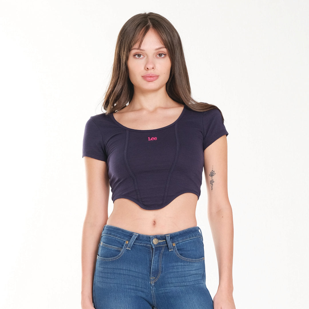 WOMENS MODIFIED CROPPED TOP