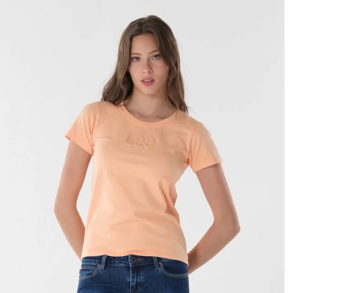 Lee Ladies Round neck with Embossed Logo Tee