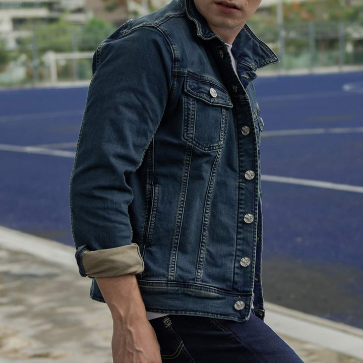 LEE MENS' DENIM JACKET IN INDIGO