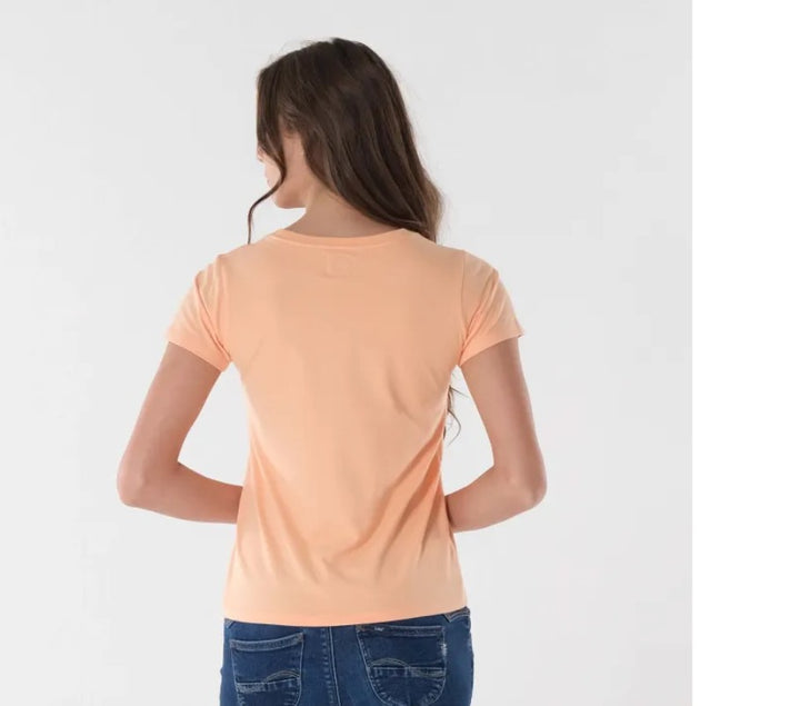 Lee Ladies Round neck with Embossed Logo Tee