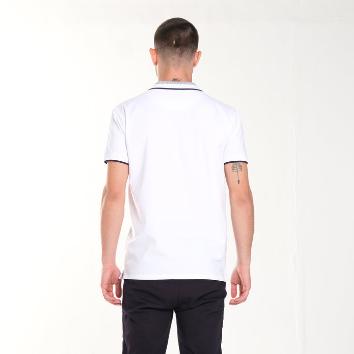 MENS KNITTED COLLAR SPORTSHIRT