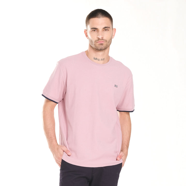 MENS' O-NECK SMALL LOGO TEE
