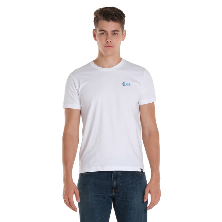 MENS' ROUNDNECK YACHT GRAPHIC LOGO TEE