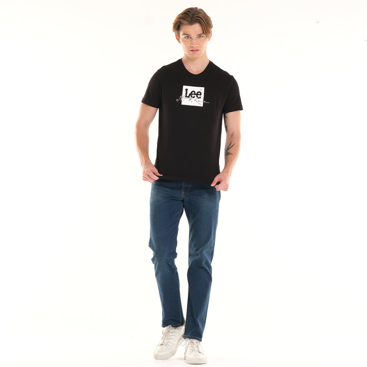 MENS' ROUNDNECK SCRIPT LOGO TEE