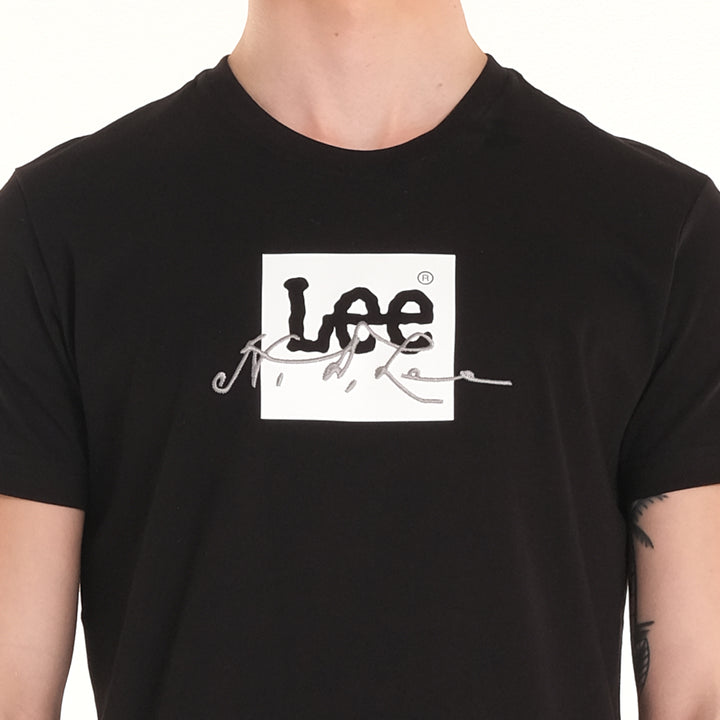 MENS' ROUNDNECK SCRIPT LOGO TEE