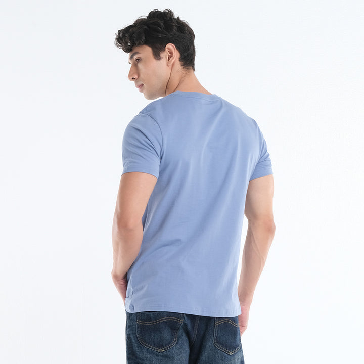 MENS' ROUNDNECK SCRIPT LOGO TEE