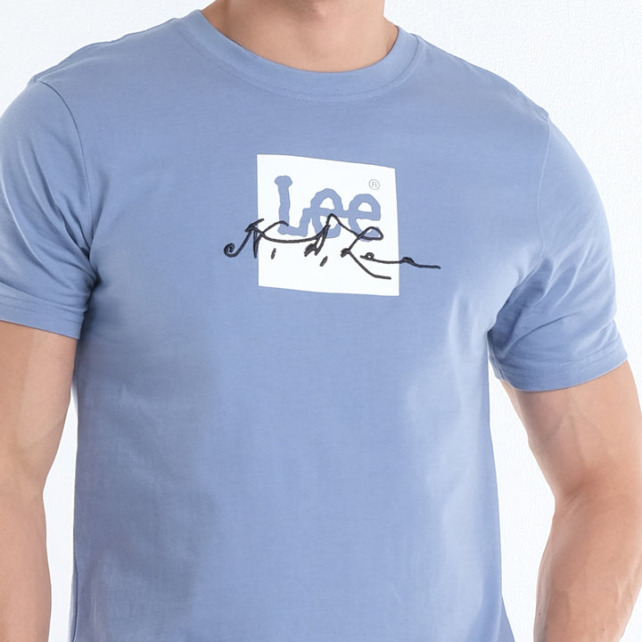 MENS' ROUNDNECK SCRIPT LOGO TEE