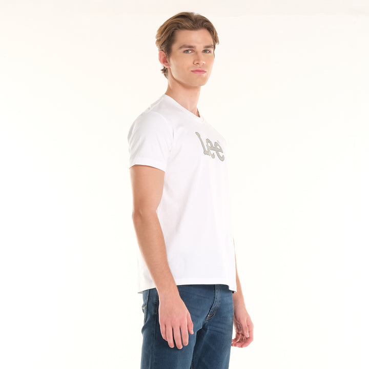 MENS' ROUNDNECK PRINTED LOGO TEE