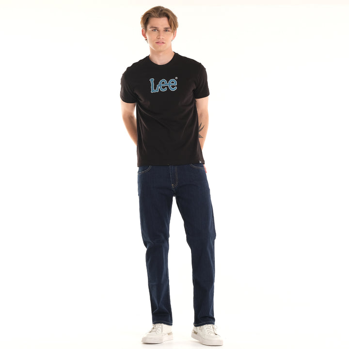 MENS' ROUNDNECK PRINTED LOGO TEE
