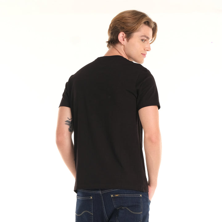 MENS' ROUNDNECK PRINTED LOGO TEE
