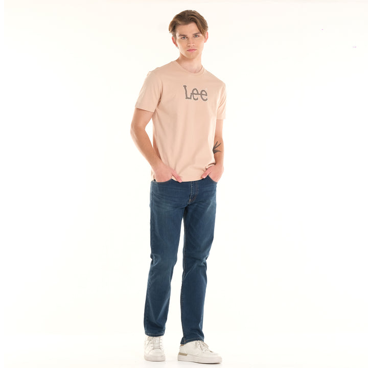 MENS' ROUNDNECK PRINTED LOGO TEE