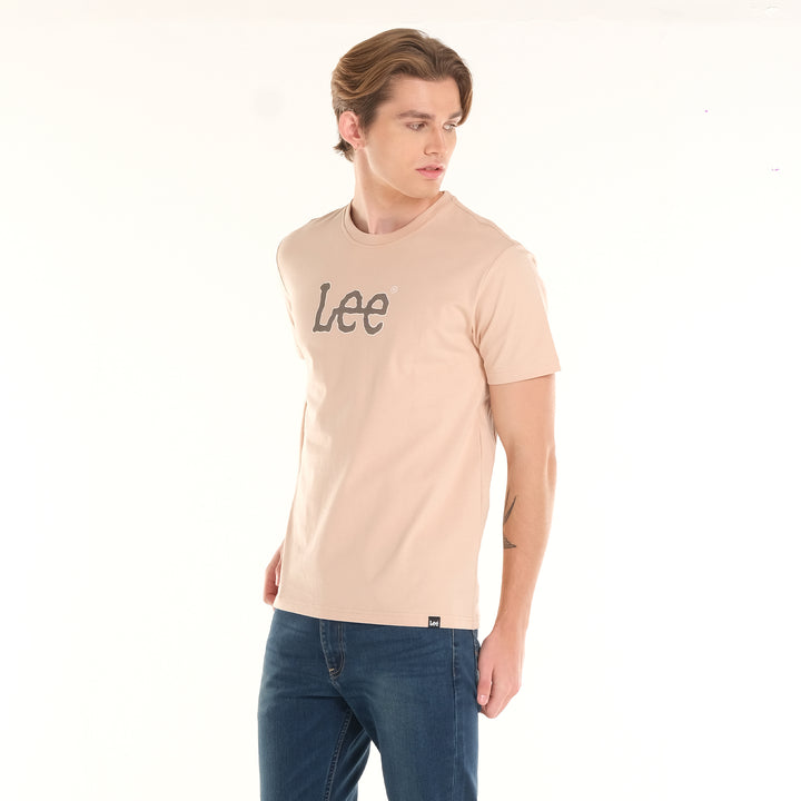 MENS' ROUNDNECK PRINTED LOGO TEE