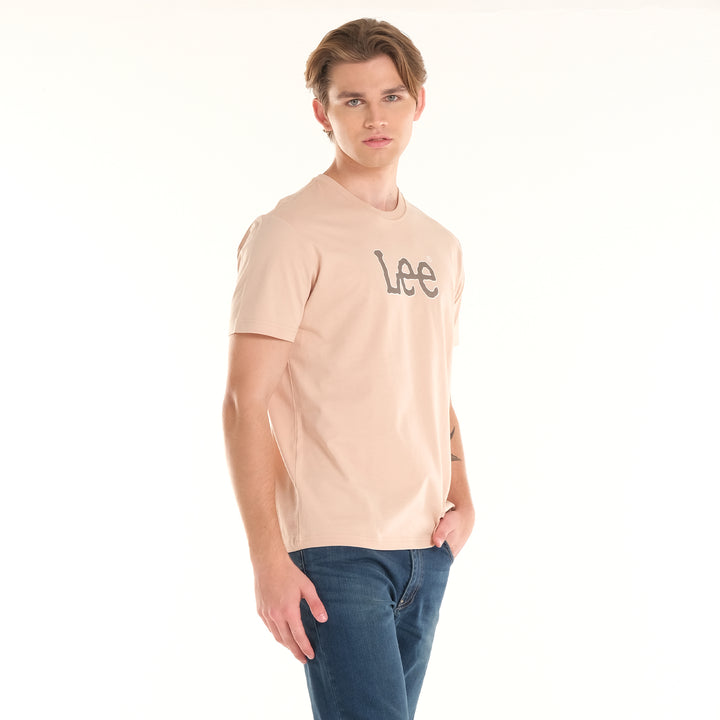MENS' ROUNDNECK PRINTED LOGO TEE