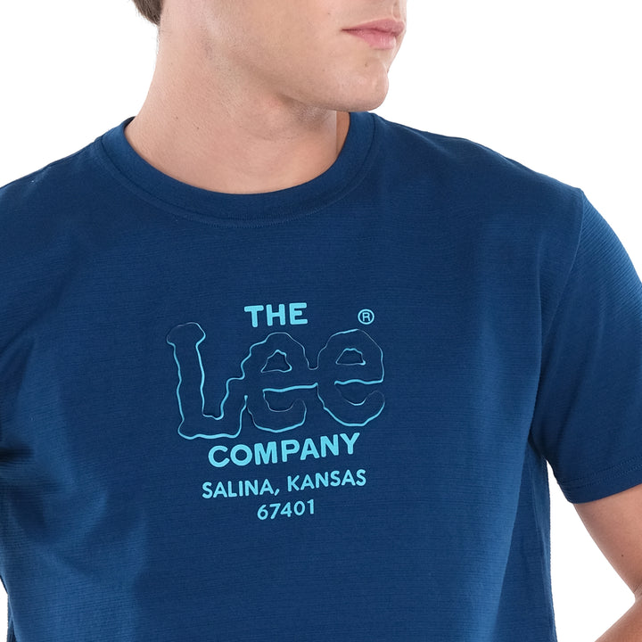 MENS' EMBOSSED LOGO TEE