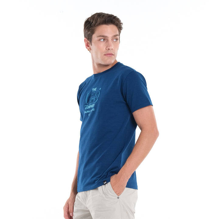 MENS' EMBOSSED LOGO TEE