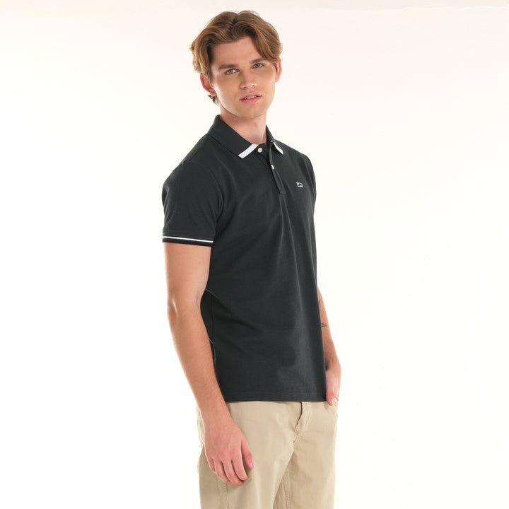 MENS STRIPED TRIM SPORTSHIRT