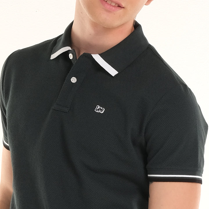 MENS STRIPED TRIM SPORTSHIRT