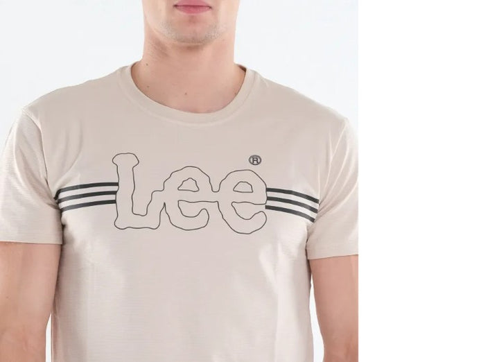 MENS' ROUND NECK LOGO TEE