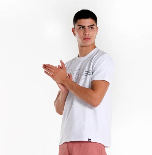 MENS' ROUND NECK LOGO TEE