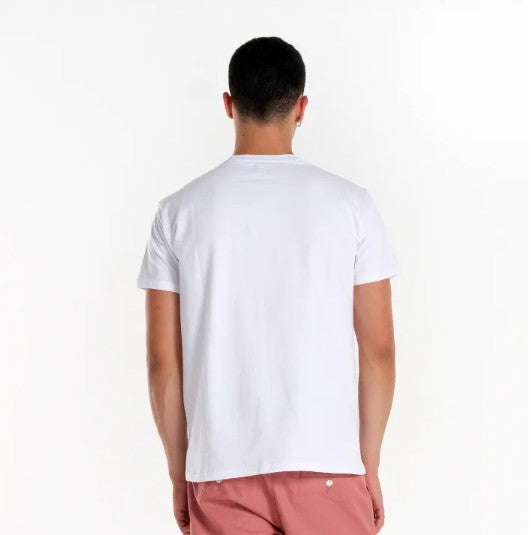 MENS' ROUND NECK LOGO TEE