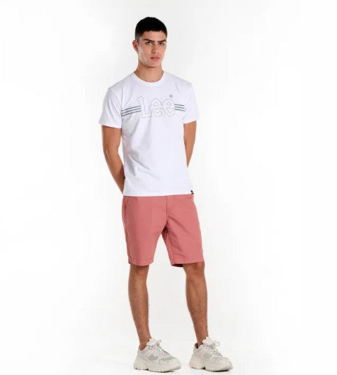 MENS' ROUND NECK LOGO TEE