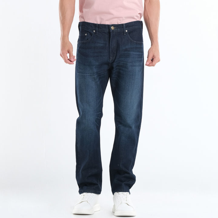 LEE MENS AUSTIN DENIM PANTS IN DEEP WATER