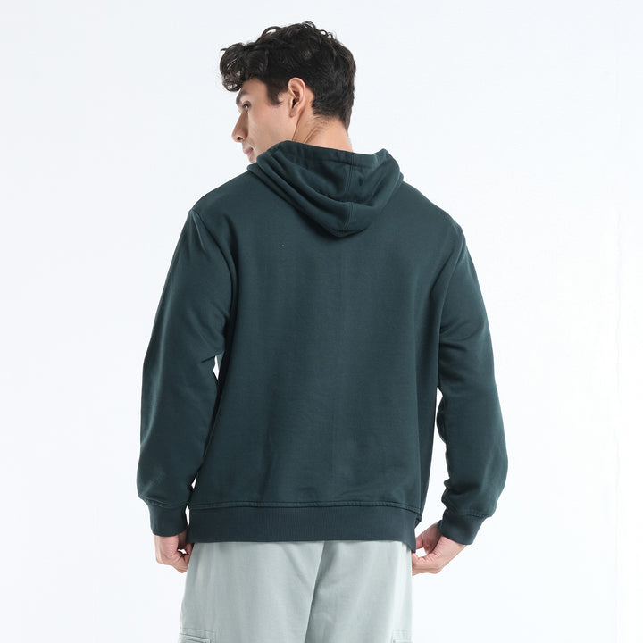 LEE MENS' HOODIE JACKET WITH SMALL EMBROIDERED LOGO