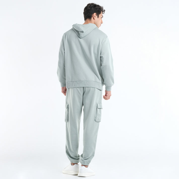 LEE MENS' HOODIE JACKET WITH SMALL EMBROIDERED LOGO