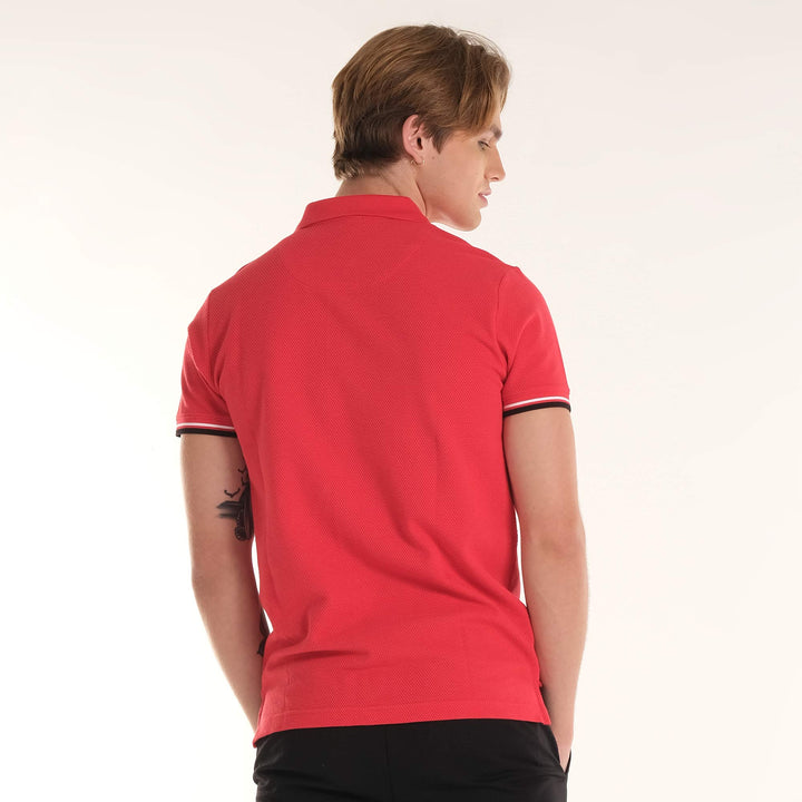 MENS STRIPED TRIM SPORTSHIRT