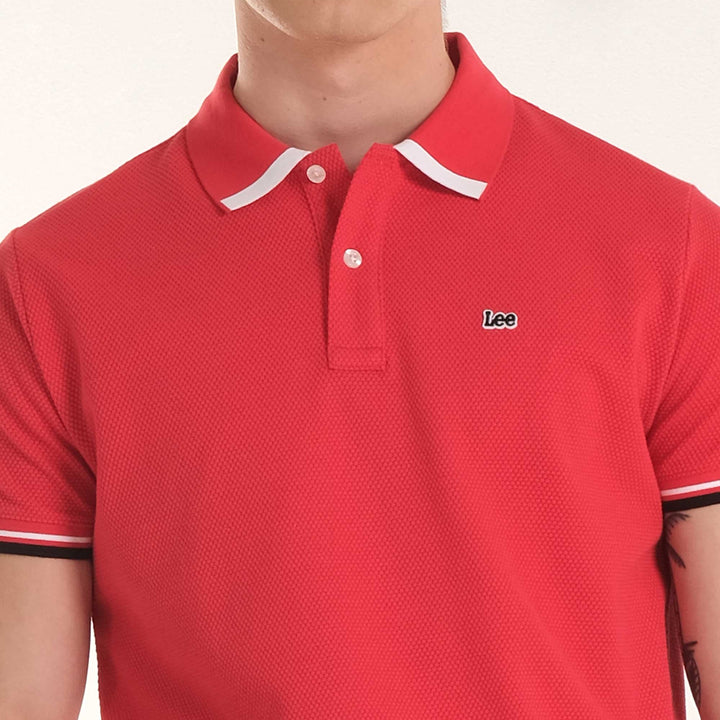 MENS STRIPED TRIM SPORTSHIRT