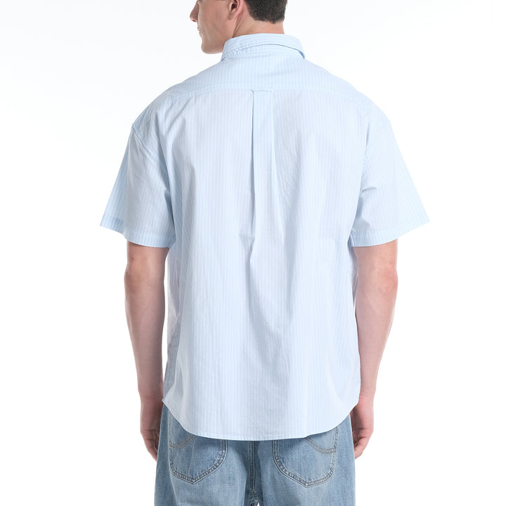 LEE MENS SHORT SLEEVE LOOSE BUTTON DOWN POLO