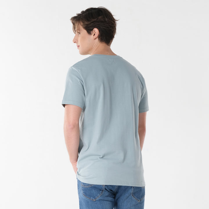 Lee Men's Cut & Sew Regular Fit Round Neck Tee