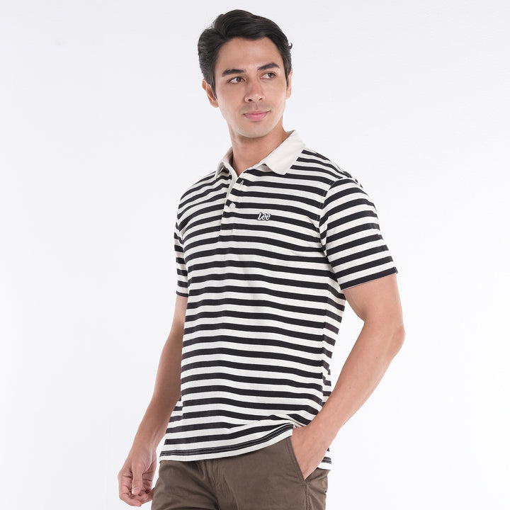 MEN'S STRIPES POLO SHIRT
