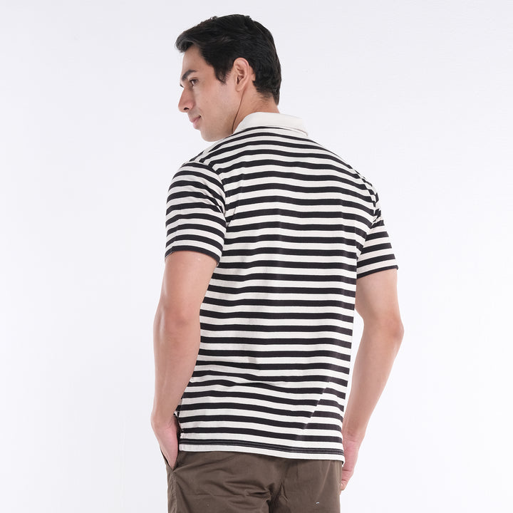 MEN'S STRIPES POLO SHIRT
