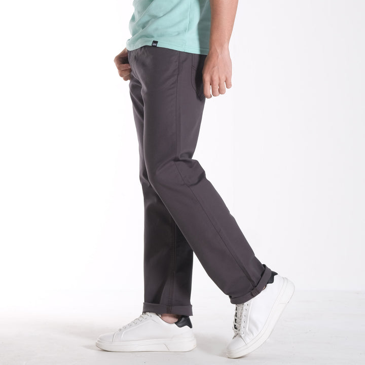 LEE MEN'S BROOKLYN STRAIGHT KHAKI PANTS - MID-RISE COLORED PANTS