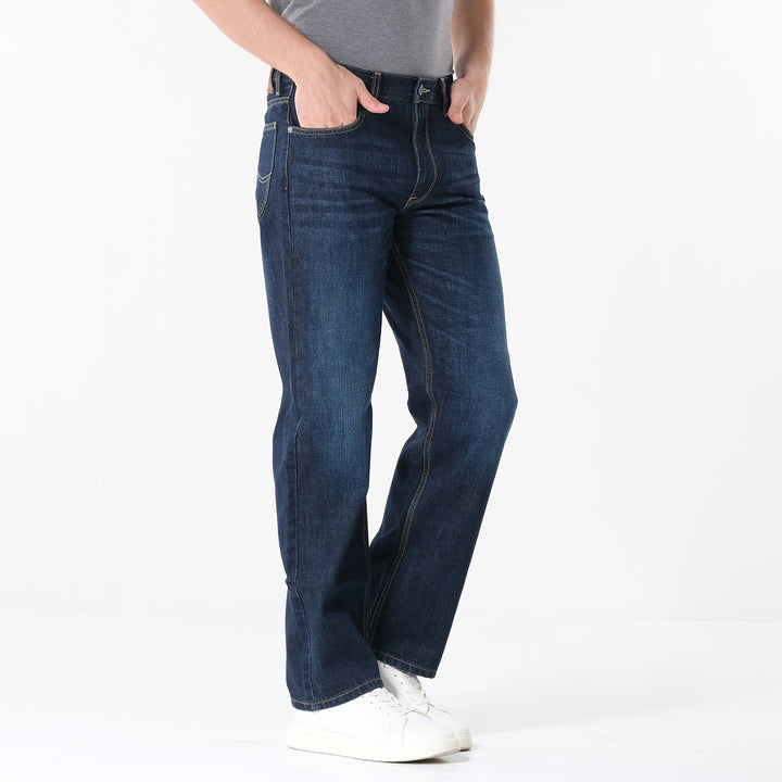 Lee Mens Denim Pants in Bolt blue—Asher