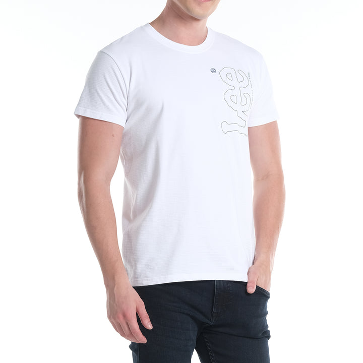 LEE MENS BASIC ROUNDNECK LOGO TEE