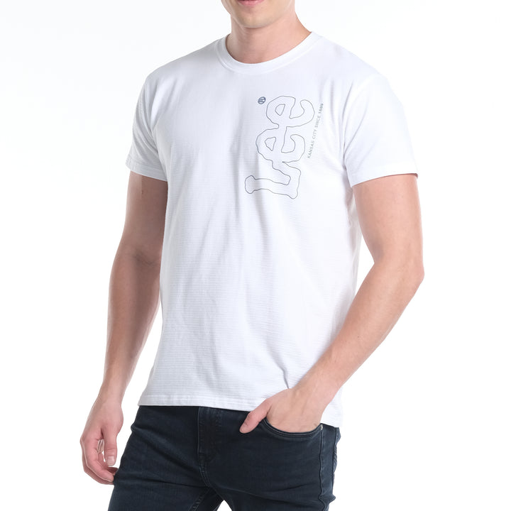 LEE MENS BASIC ROUNDNECK LOGO TEE
